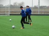 S.K.N.W.K. JO19-1 eerste training van 2023 (zaterdag 14 januari 2023) (33/108)